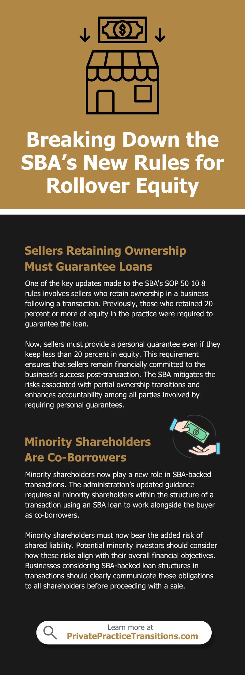 Breaking Down the SBA’s New Rules for Rollover Equity