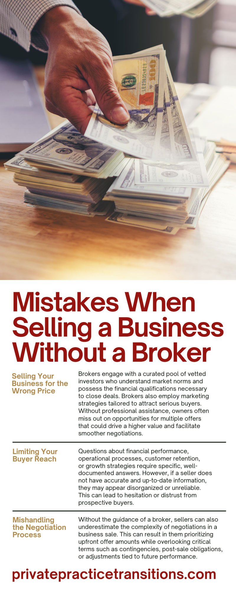 7 Mistakes When Selling a Business Without a Broker