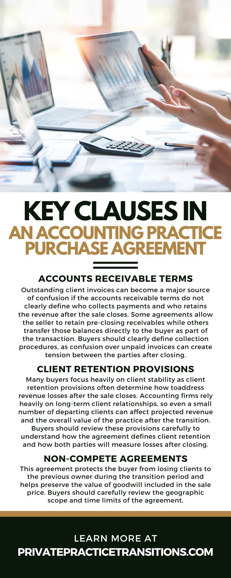 Key Clauses in an Accounting Practice Purchase Agreement