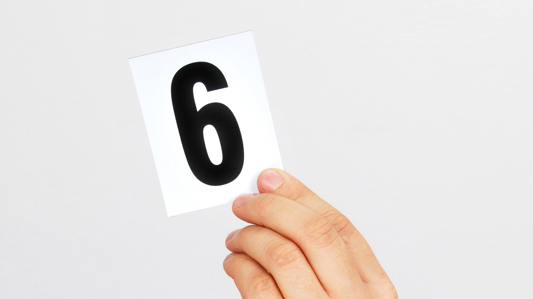 6 rules of thumb
